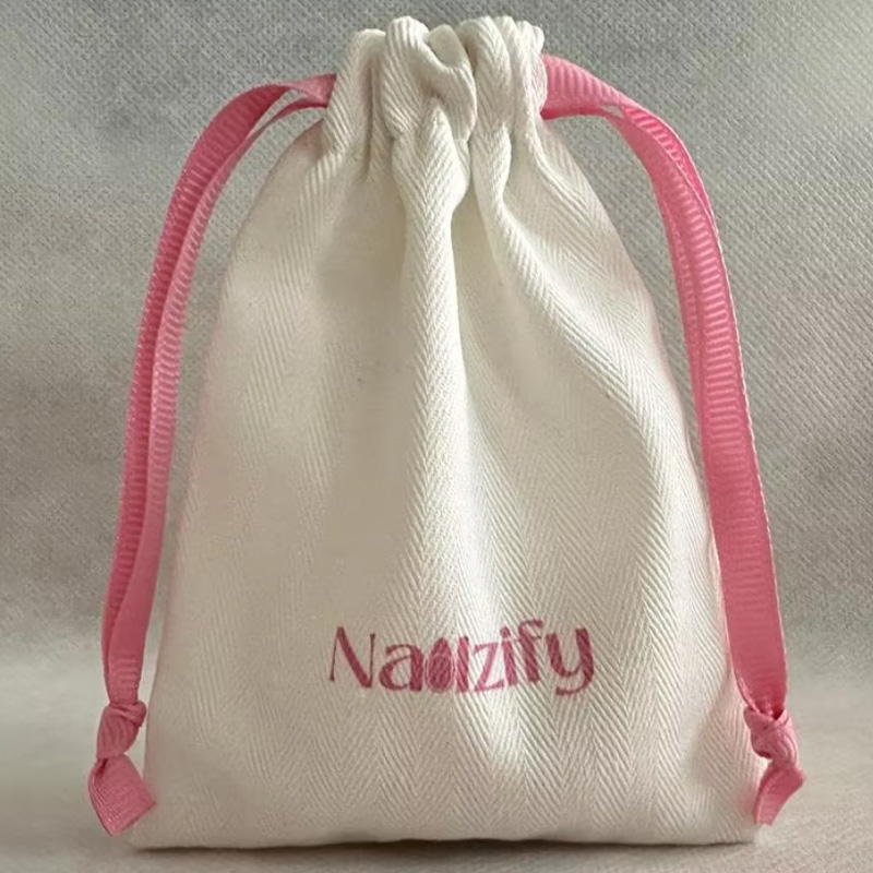 Luxury Bags Logo - Роскошная холщовая сумка на шнурке с