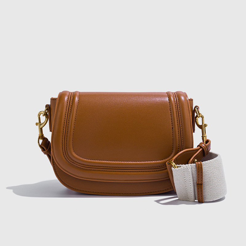 Luxury Bags Vegan - Минималистичная сумка-кроссбоди с прострочкой для женщин,