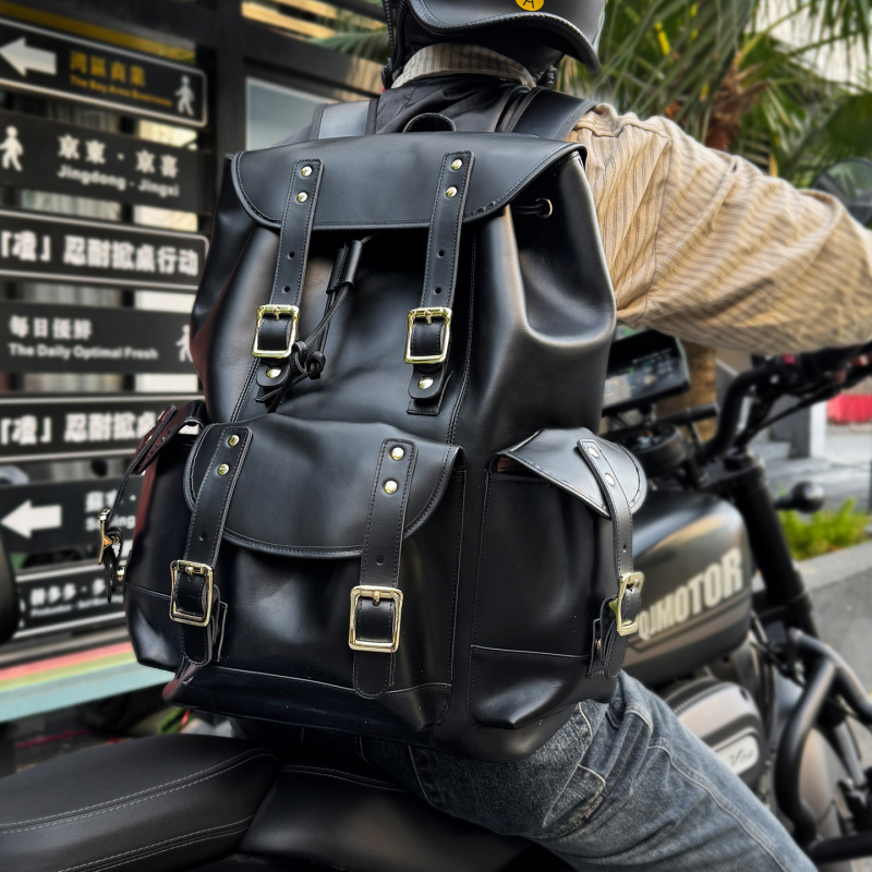 Новые поступления, кожаный рюк – обзор и цена Luxury Bags For Men