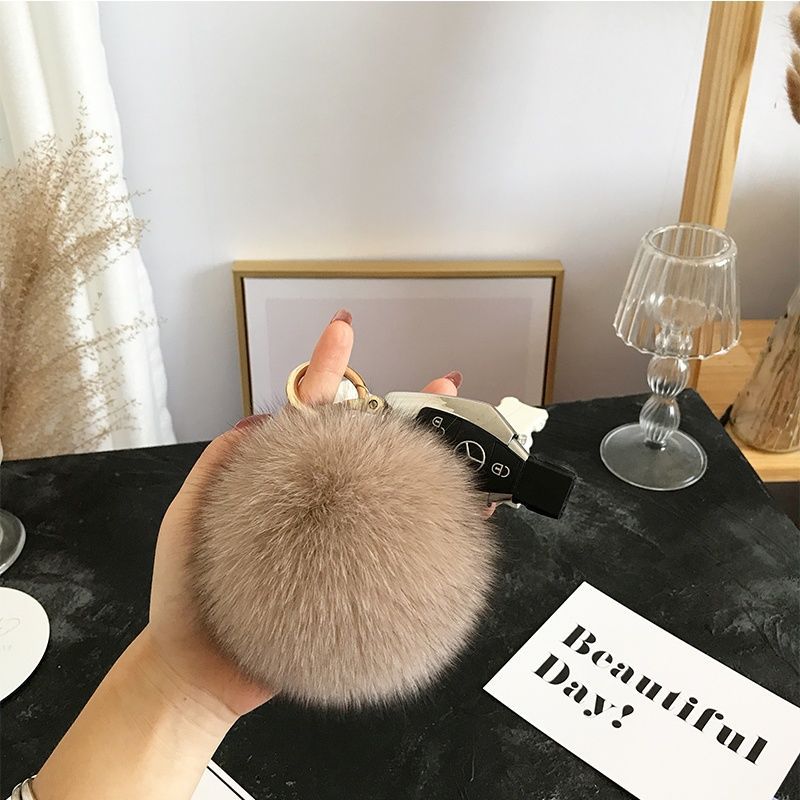 2024, пушистый брелок из натур – обзор и цена Luxury Bags Yellow
