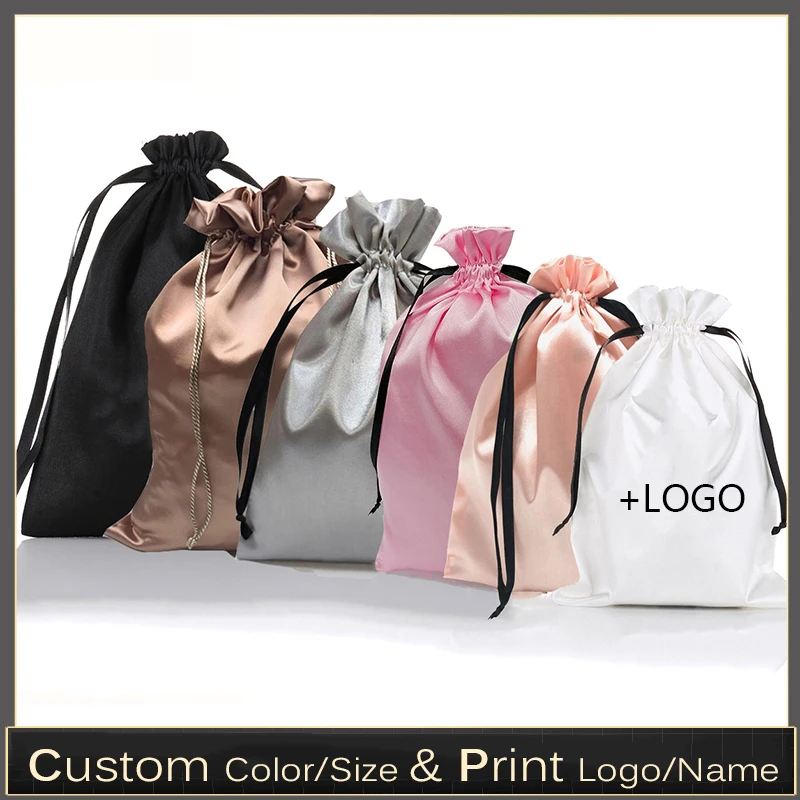 10 шт. Индивидуальные атласные – обзор и цена Luxury Bags From China