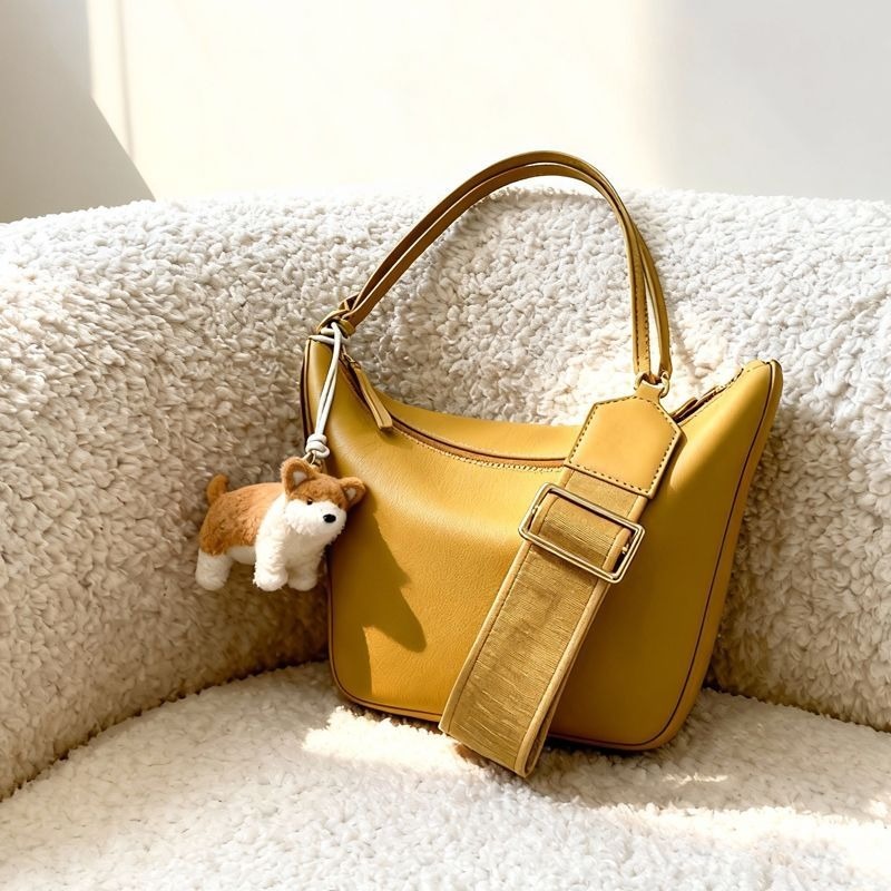 Желтая портативная сумка-пельм – обзор и цена Luxury Bags Yellow