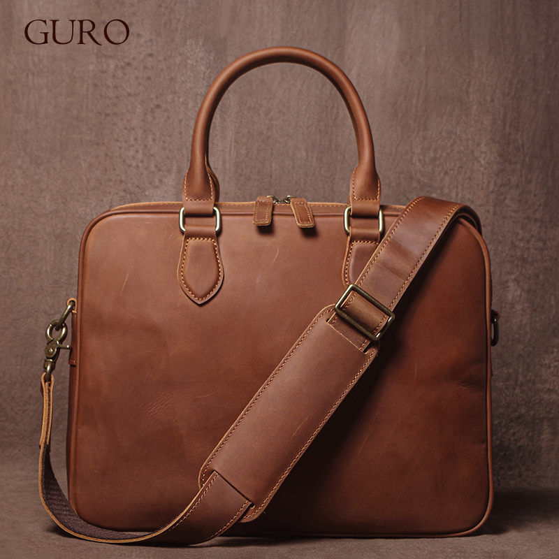 Мужской портфель GURO Crazy Ho – обзор и цена Luxury Bags For Men